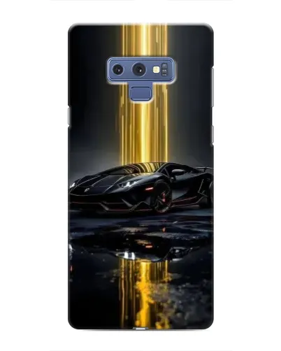Чехол для Samsung Galaxy Note 9 с картинкой «Ночной Lamborghini драйв»