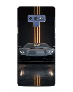 Чехол для Samsung Galaxy Note 9 с картинкой «Lamborghini золотые линии» Чехол для Samsung Galaxy Note 9 с картинкой «Lamborghini золотые линии»