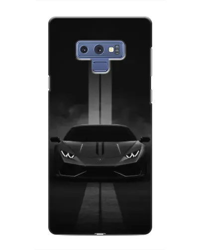Чехол для Samsung Galaxy Note 9 с картинкой «Lamborghini симметрия дорог»