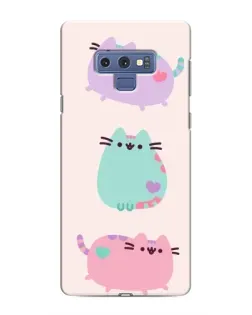 Чехол для Samsung Galaxy Note 9 с картинкой «Pusheen трио» Чехол для Samsung Galaxy Note 9 с картинкой «Pusheen трио»