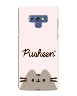Чехол для Samsung Galaxy Note 9 с картинкой «Pusheen логотип»
