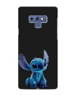 Чехол для Samsung Galaxy Note 9 с картинкой «Стич на черном»