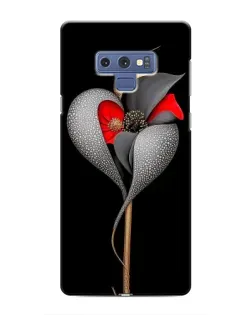 Чехол для Samsung Galaxy Note 9 с картинкой «Серебряный фантазийный цветок» Чехол для Samsung Galaxy Note 9 с картинкой «Серебряный фантазийный цветок»