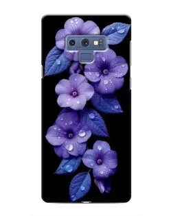 Чехол для Samsung Galaxy Note 9 с картинкой «Фиолетовые цветы с росою» Чехол для Samsung Galaxy Note 9 с картинкой «Фиолетовые цветы с росою»