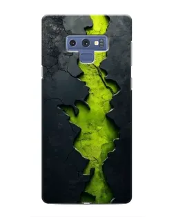 Чехол для Samsung Galaxy Note 9 с картинкой «Салатовый разлом скалы» Чехол для Samsung Galaxy Note 9 с картинкой «Салатовый разлом скалы»