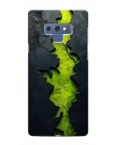 Чохол для Samsung Galaxy Note 9 з картинкою «Салатовий розлом скелі»