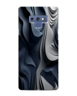 Чехол для Samsung Galaxy Note 9 с картинкой «Объемные синие складки» Чехол для Samsung Galaxy Note 9 с картинкой «Объемные синие складки»