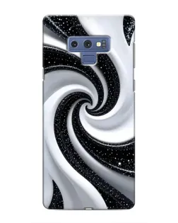 Чехол для Samsung Galaxy Note 9 с картинкой «Черно-белая спираль» Чехол для Samsung Galaxy Note 9 с картинкой «Черно-белая спираль»