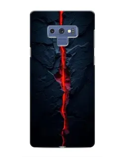 Чохол для Samsung Galaxy Note 9 з картинкою «Червона лавова тріщина»