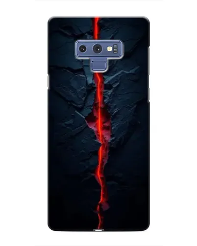 Чохол для Samsung Galaxy Note 9 з картинкою «Червона лавова тріщина»