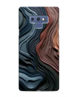 Чохол для Samsung Galaxy Note 9 з картинкою «Кольорові хвилі каньйону»
