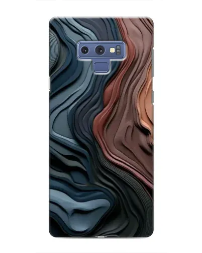 Чохол для Samsung Galaxy Note 9 з картинкою «Кольорові хвилі каньйону»