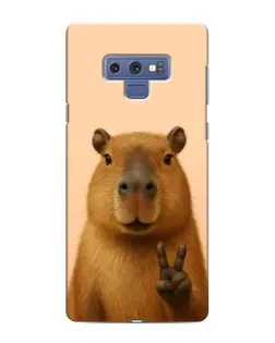 Чехол для Samsung Galaxy Note 9 с картинкой «Капибара виктория» Чехол для Samsung Galaxy Note 9 с картинкой «Капибара виктория»
