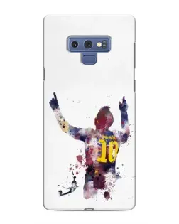 Чохол для Samsung Galaxy Note 9 з картинкою «Акварельний Мессі Барселона»