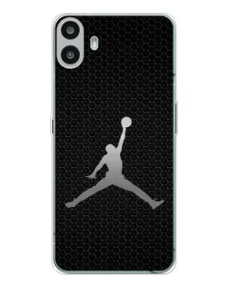 Чехол для Nothing CMF Phone 1 с картинкой «Jordan Dark Carbon» Чехол для Nothing CMF Phone 1 с картинкой «Jordan Dark Carbon»
