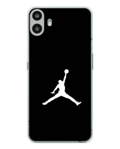 Чехол для Nothing CMF Phone 1 с картинкой «Jordan Silhouette»