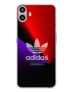 Чохол для Nothing CMF Phone 1 з картинкою «Adidas Red Neon»