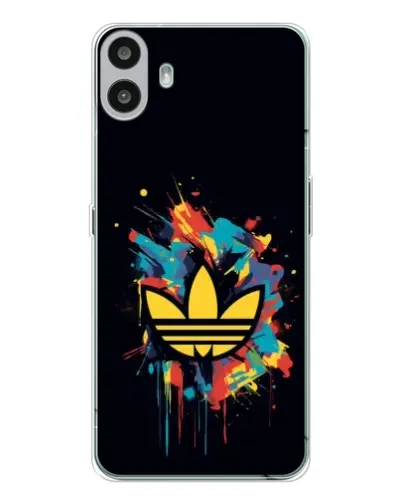 Чехол для Nothing CMF Phone 1 с картинкой «Adidas Splash»