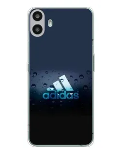 Чехол для Nothing CMF Phone 1 с картинкой «Adidas Water Drops»