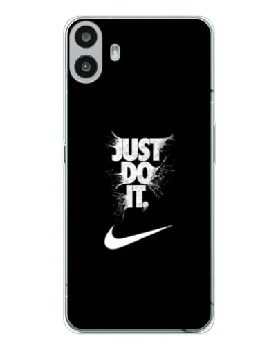 Чехол для Nothing CMF Phone 1 с картинкой «Текстовый принт Nike» Чехол для Nothing CMF Phone 1 с картинкой «Текстовый принт Nike»