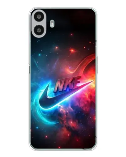 Чехол для Nothing CMF Phone 1 с картинкой «Огненный логотип Nike» Чехол для Nothing CMF Phone 1 с картинкой «Огненный логотип Nike»
