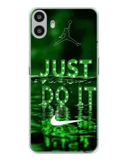 Чехол для Nothing CMF Phone 1 с картинкой «Зеленый неоновый Nike» Чехол для Nothing CMF Phone 1 с картинкой «Зеленый неоновый Nike»