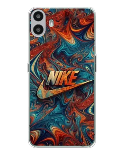 Чехол для Nothing CMF Phone 1 с картинкой «Nike в абстракции» Чехол для Nothing CMF Phone 1 с картинкой «Nike в абстракции»