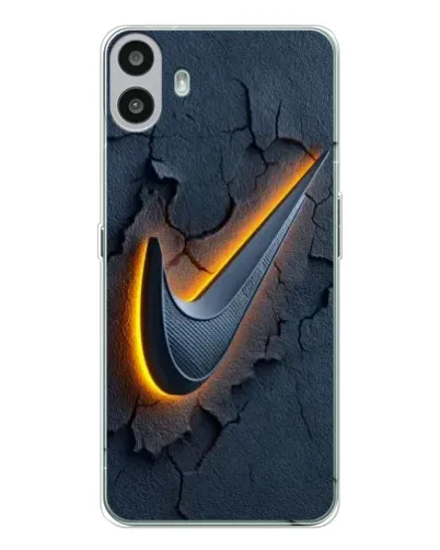 Чехол для Nothing CMF Phone 1 с картинкой «Объемный логотип Найк» Чехол для Nothing CMF Phone 1 с картинкой «Объемный логотип Найк»