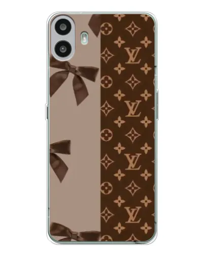 Чехол для Nothing CMF Phone 1 с картинкой «Louis Vuitton — банты»