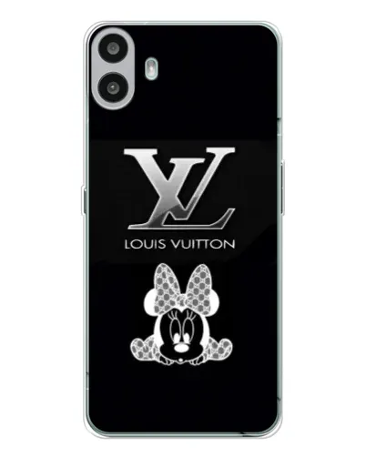 Чехол для Nothing CMF Phone 1 с картинкой «LV и Минни Маус»