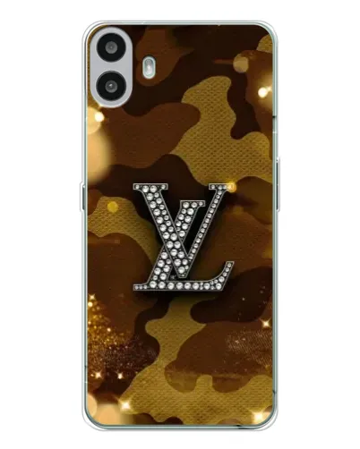 Чехол для Nothing CMF Phone 1 с картинкой «Камуфляжный Louis Vuitton»