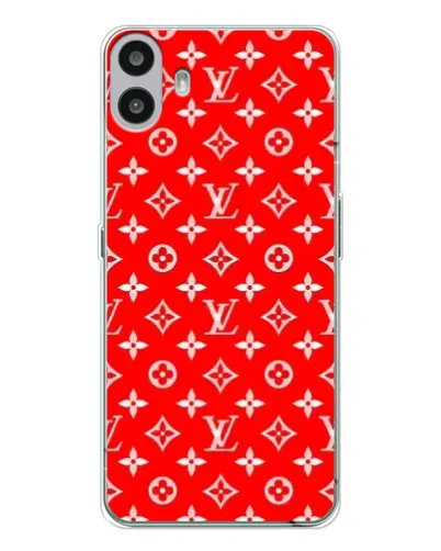 Чехол для Nothing CMF Phone 1 с картинкой «Яркий паттерн LV»