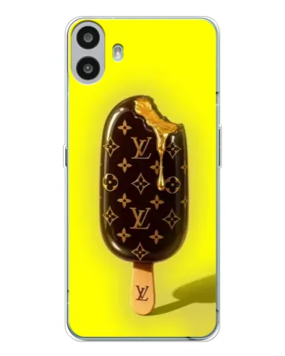Чехол для Nothing CMF Phone 1 с картинкой «Мороженое от LV»
