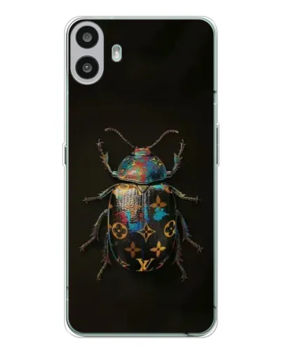 Чехол для Nothing CMF Phone 1 с картинкой «LV — мраморный принт»