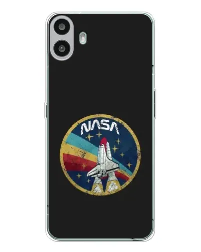 Чехол для Nothing CMF Phone 1 с картинкой «NASA — эмблема миссии» Чехол для Nothing CMF Phone 1 с картинкой «NASA — эмблема миссии»