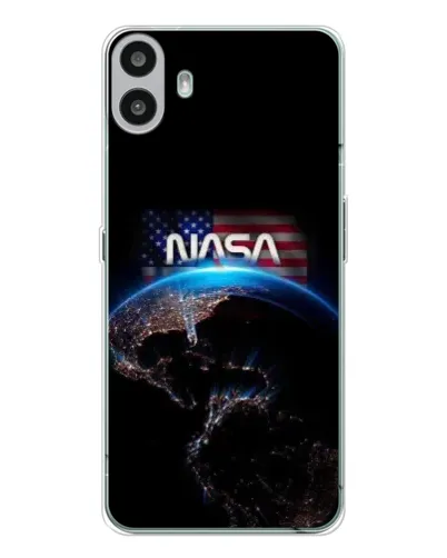 Чехол для Nothing CMF Phone 1 с картинкой «Земля из космоса NASA» Чехол для Nothing CMF Phone 1 с картинкой «Земля из космоса NASA»