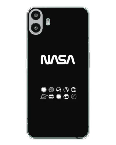 Чехол для Nothing CMF Phone 1 с картинкой «NASA — технический принт» Чехол для Nothing CMF Phone 1 с картинкой «NASA — технический принт»