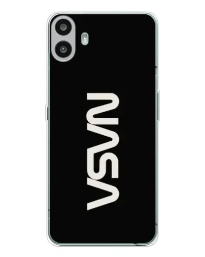 Чехол для Nothing CMF Phone 1 с картинкой «NASA — вертикальный логотип» Чехол для Nothing CMF Phone 1 с картинкой «NASA — вертикальный логотип»