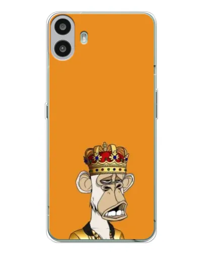 Чехол для Nothing CMF Phone 1 с картинкой «Золотая обезьяна Bored Ape» Чехол для Nothing CMF Phone 1 с картинкой «Золотая обезьяна Bored Ape»
