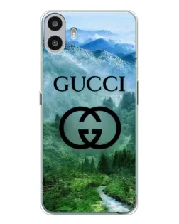 Чехол для Nothing CMF Phone 1 с картинкой «Gucci — горный пейзаж» Чехол для Nothing CMF Phone 1 с картинкой «Gucci — горный пейзаж»