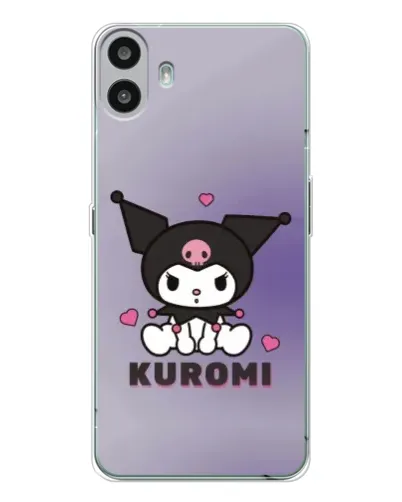 Чехол для Nothing CMF Phone 1 с картинкой «Kuromi — фиолетовый арт» Чехол для Nothing CMF Phone 1 с картинкой «Kuromi — фиолетовый арт»