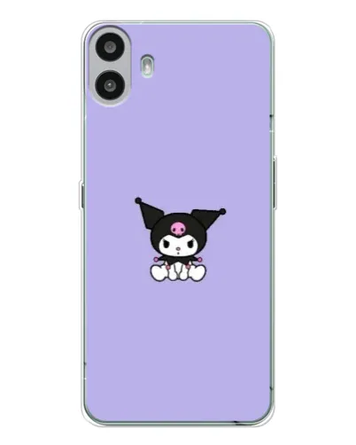 Чехол для Nothing CMF Phone 1 с картинкой «Kuromi — фиолетовый минимализм» Чехол для Nothing CMF Phone 1 с картинкой «Kuromi — фиолетовый минимализм»