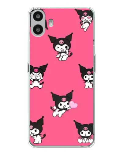 Чехол для Nothing CMF Phone 1 с картинкой «Паттерн с Куроми» Чехол для Nothing CMF Phone 1 с картинкой «Паттерн с Куроми»