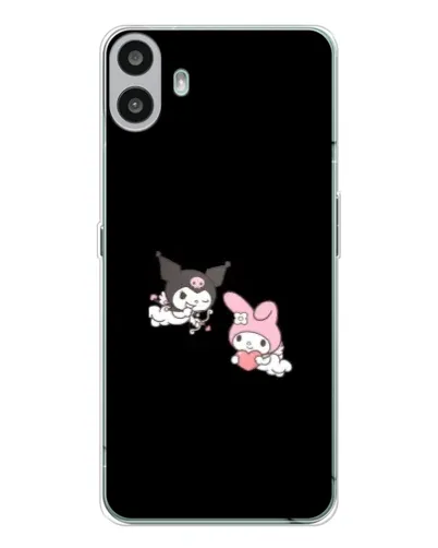 Чехол для Nothing CMF Phone 1 с картинкой «My Melody и Kuromi» Чехол для Nothing CMF Phone 1 с картинкой «My Melody и Kuromi»