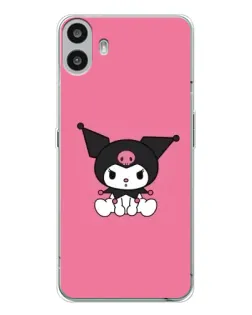 Чехол для Nothing CMF Phone 1 с картинкой «Хмурая Kuromi»