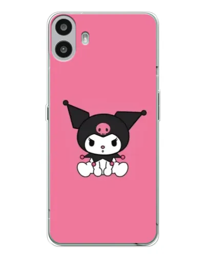 Чехол для Nothing CMF Phone 1 с картинкой «Хмурая Kuromi» Чехол для Nothing CMF Phone 1 с картинкой «Хмурая Kuromi»