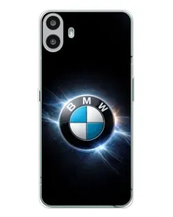 Чохол для Nothing CMF Phone 1 з картинкою «BMW — неонове сяйво» Чохол для Nothing CMF Phone 1 з картинкою «BMW — неонове сяйво»