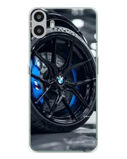 Чехол для Nothing CMF Phone 1 с картинкой «Колесо BMW вблизи» Чехол для Nothing CMF Phone 1 с картинкой «Колесо BMW вблизи»