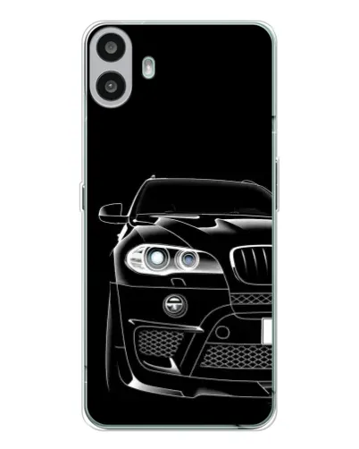 Чехол для Nothing CMF Phone 1 с картинкой «Темный силуэт BMW» Чехол для Nothing CMF Phone 1 с картинкой «Темный силуэт BMW»