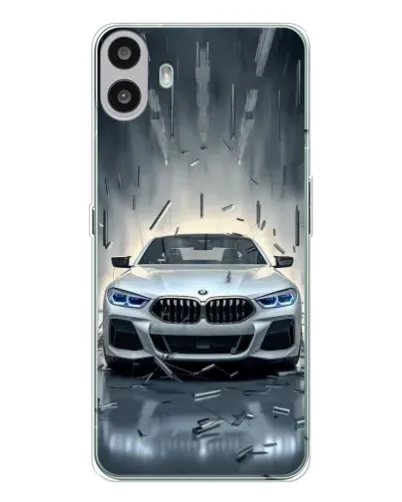 Чехол для Nothing CMF Phone 1 с картинкой «BMW в свете фар» Чехол для Nothing CMF Phone 1 с картинкой «BMW в свете фар»